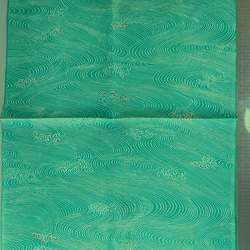 【古布】紋衣装　波柄　ドール着物サイズ 6枚目の画像