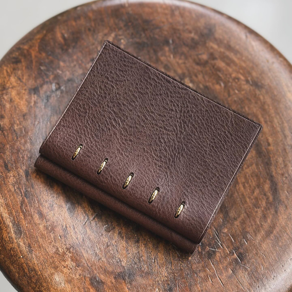 【限定】即納ギフトに！磨き仕上げのM5システム手帳 