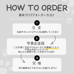 【水彩画データ販売】オーダーメイド ペット似顔絵 11枚目の画像