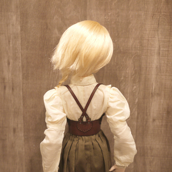[受注生産] DD（S/M/L胸）アンダーバスト ハーネス 本革 3枚目の画像