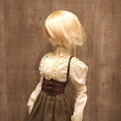 [受注生産] DD（S/M/L胸）アンダーバスト ハーネス 本革 2枚目の画像