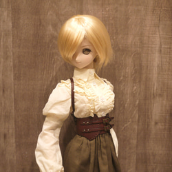 [受注生産] DD（S/M/L胸）アンダーバスト ハーネス 本革 1枚目の画像