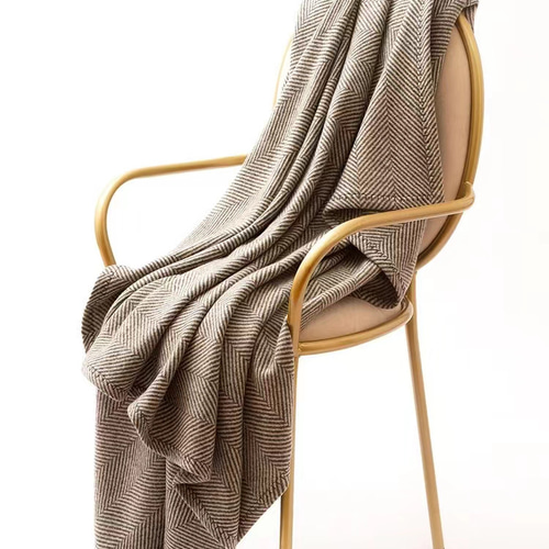 上質ウール ランケット ひざ掛け 厚く毛布 ソファカバー ブランケット