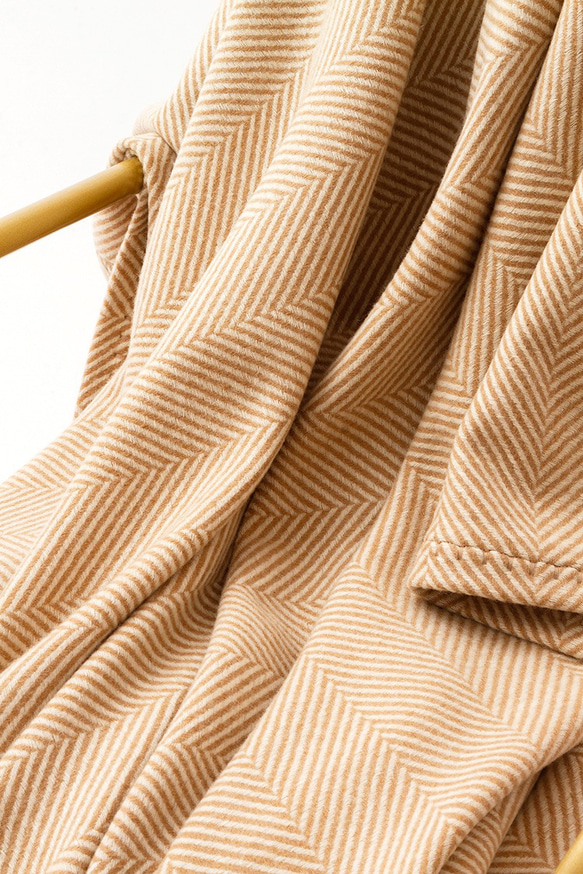 上質ウール ランケット ひざ掛け 厚く毛布 ソファカバー ブランケット ウールの膝掛け ウール100%内モンゴル製 極暖 4枚目の画像