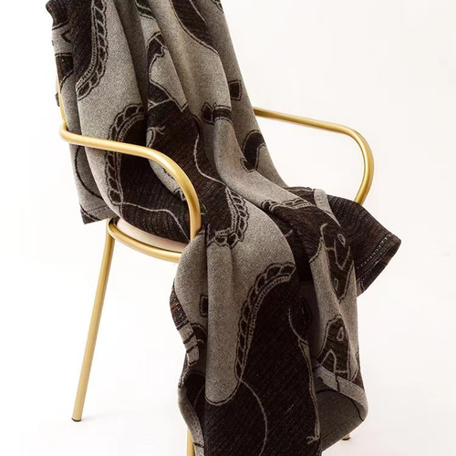 上質ウール ランケット ひざ掛け 厚く毛布 ソファカバー ブランケット