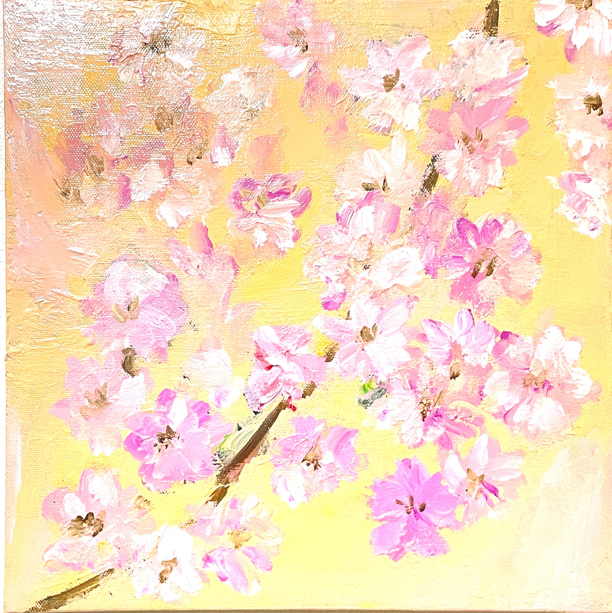 桜のエネルギーが幸運を呼び込む原画一点物 Ω - malaychan-dua.jp 