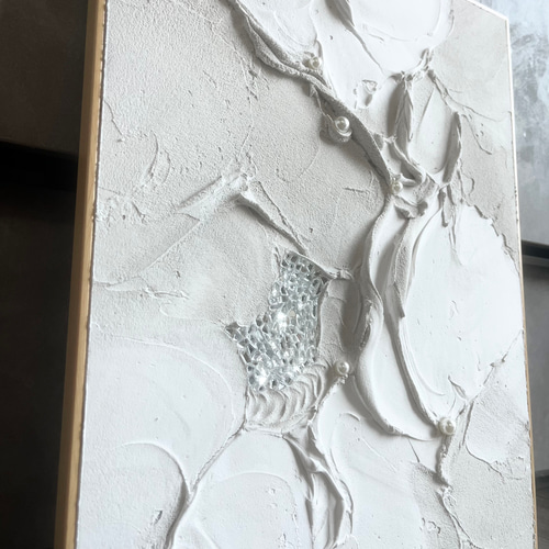 現代アート　40×30㎝　キラキラ　大きめ　モダン　アートパネル　インテリア 現代アート 40×30㎝ 大きめ モダン アートパネル インテリア