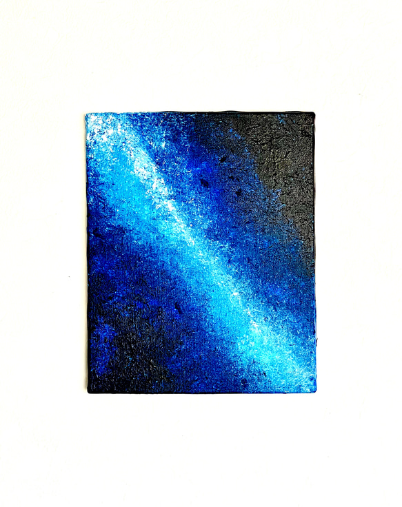 青の絵 深淵の青 夜空に心を委ねて【零103】 絵画 零freedbyshigi 通販