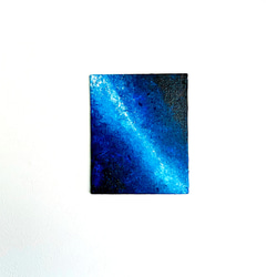 【零103】絵画  宇宙 青 空 海  抽象画 原画  インテリア 1枚目の画像