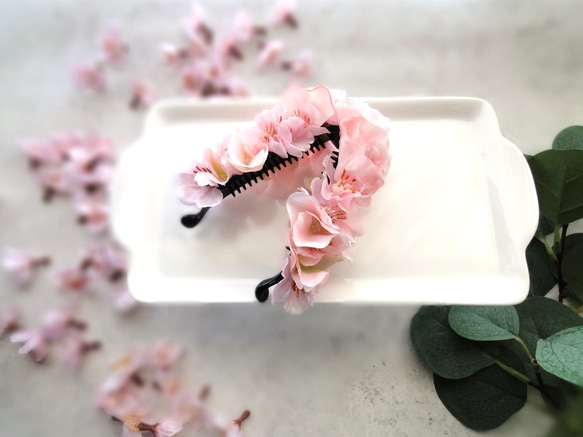 【限定数】恋桜のバナナクリップ ■ ライトピンク色  ■ 10枚目の画像