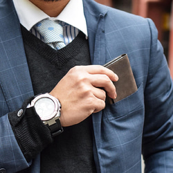 【限量特價】柔軟牛皮名片夾，卡包，HAK017 第2張的照片