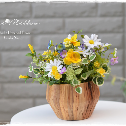 シーグラスアート　ハンギングフラワー　meru様　ハンドメイド シーグラスアート ハンギングフラワー meru様 ハンドメイド シーグラス