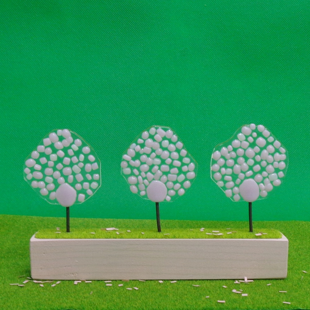 フュージンググラス　３本桜