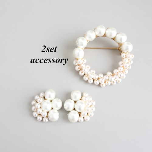 3日以内に発送可◎】パール/サークルブローチ/オケージョン/セレモニー