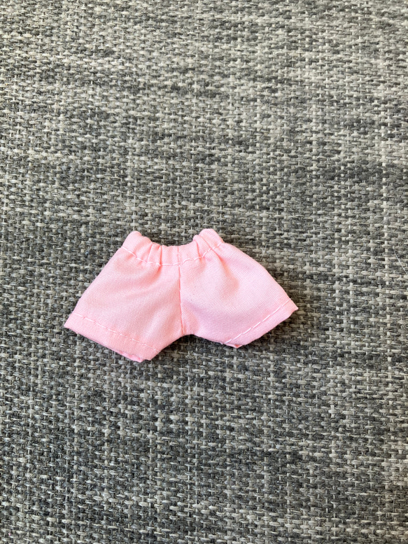 オビツ11 ショートパンツ　pink 1枚目の画像