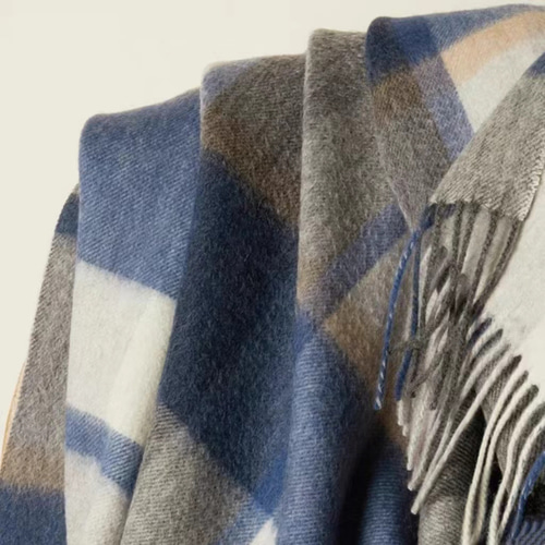 上質ウール ランケット ひざ掛け 毛布 ソファカバー ブランケット