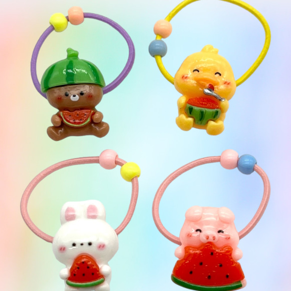 楽天市場】スイカ ヘアクリップ（キッズ・ベビー・マタニティ）の通販