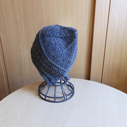 ⛄⛄ 厚地の暖か手編みニット帽子⛄⛄ 【送料無料】防寒対策　 バラクラバ　冬 6枚目の画像