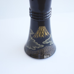 伝統工芸・輪島塗　「熨斗型花器」　～富士山～　【3】 9枚目の画像