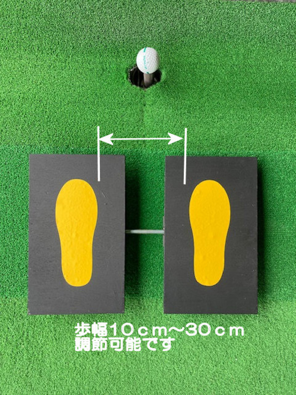 ゴルフ練習器具　バランスゲッター　下半身のリズムが分かる！ 2枚目の画像