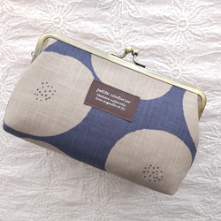 受注製作】大きめがま口ポーチ あんぱん がま口 TOMママ 通販 17274939