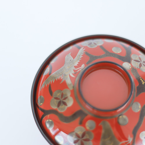 伝統工芸・輪島塗 「吸い物椀」 ～鶯宿梅～ 【14】 お椀・ボウル