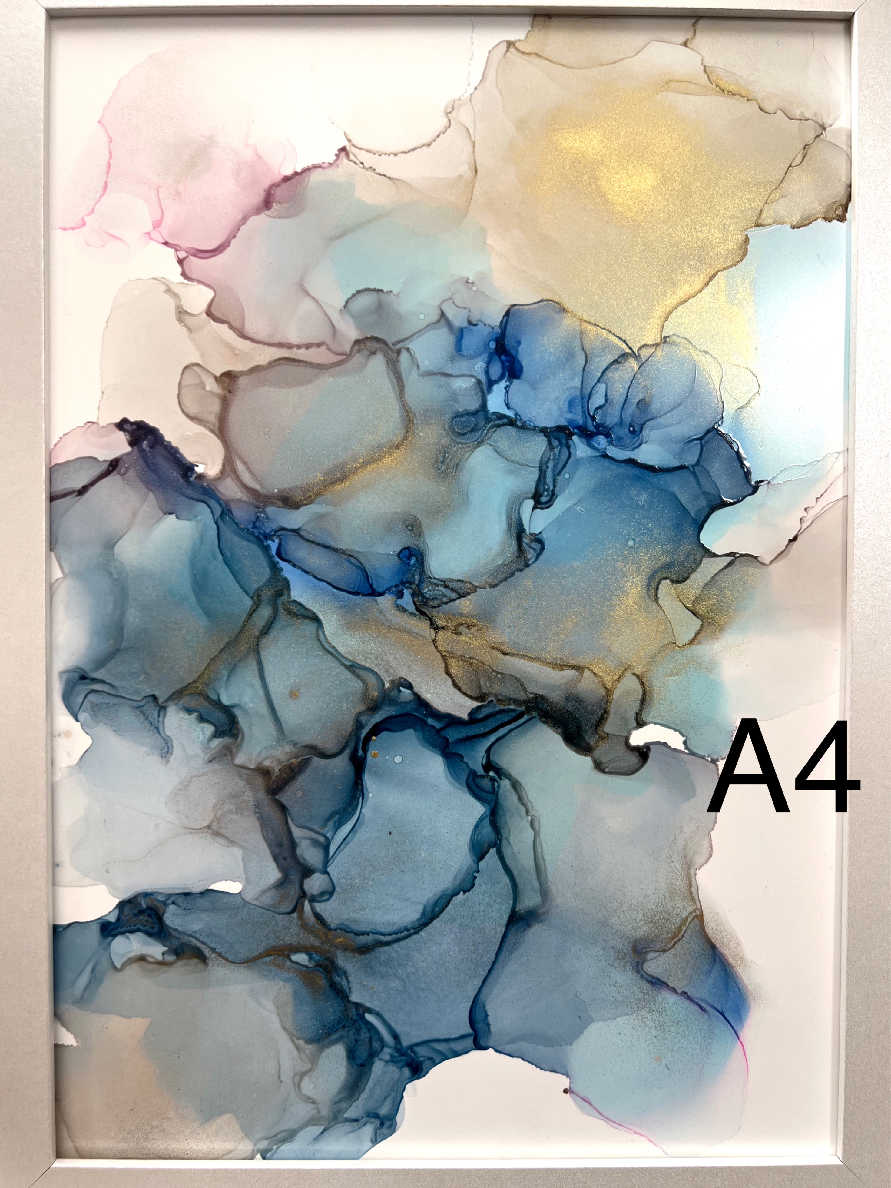 アルコールインクアート A4 絵画 nocturne 通販 17275009｜Creema 