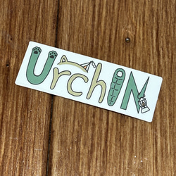 UrchIN (アーチン) 耐水性ステッカー 1枚目の画像