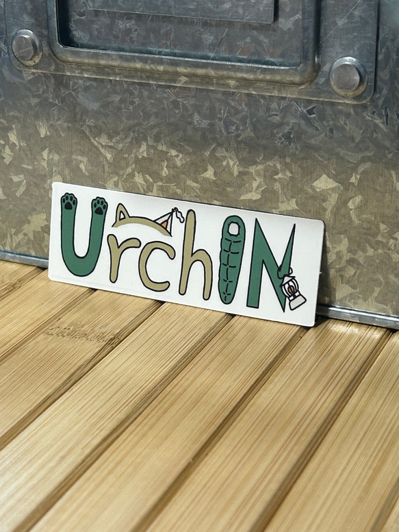 UrchIN (アーチン) 耐水性ステッカー 3枚目の画像