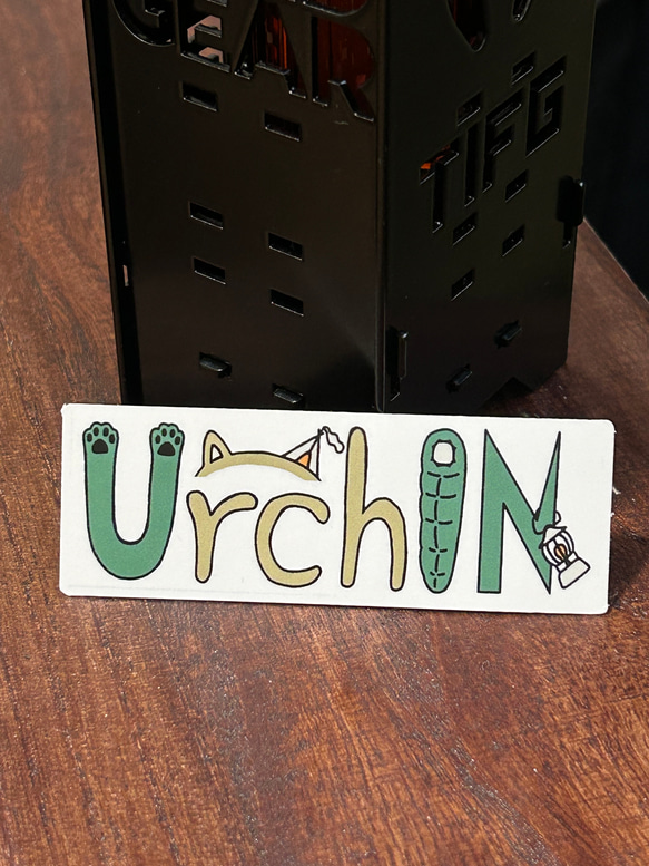 UrchIN (アーチン) 耐水性ステッカー 4枚目の画像