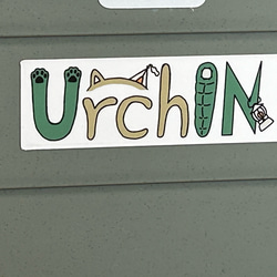 UrchIN (アーチン) 耐水性ステッカー 2枚目の画像