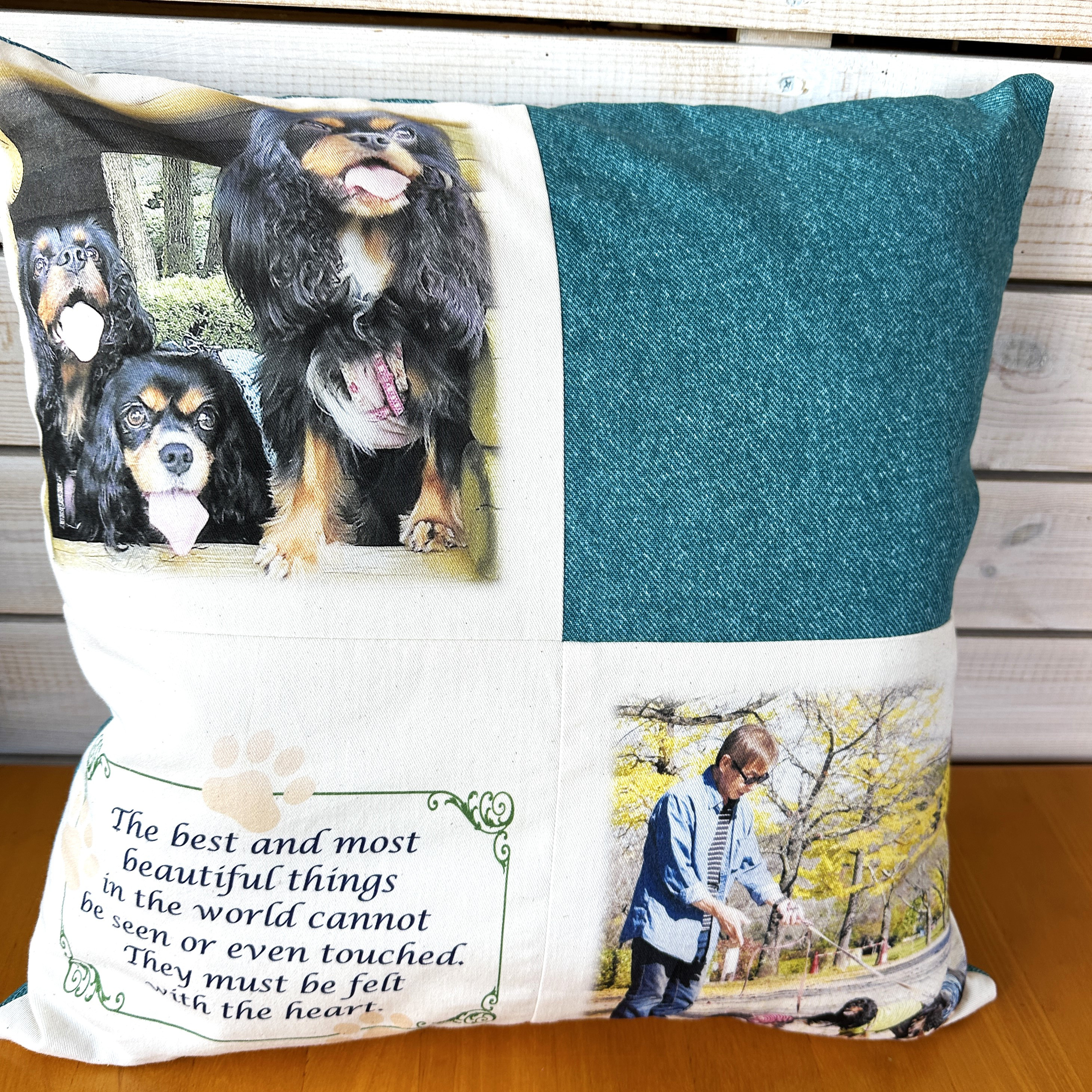 お値下げ❣️パッチワークのクッションカバー 3枚組