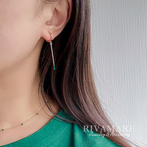 幻の青い宝石 グランディディエライトイヤリング レアストーン 最高