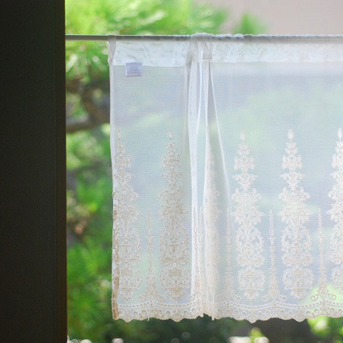 カフェカーテン☆シルクロードに想いを馳せて、窓辺に漂う異国気分