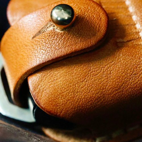 新型ジムニー JB64 JB74用 栃木レザースマートキーカバー（キャメル