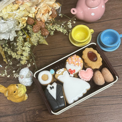 ひとくちサイズのおせち＊アイシングクッキー詰め合わせ クッキー