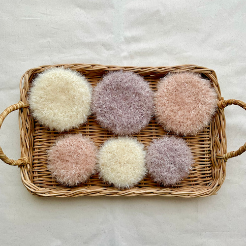 韓国スセミたわし《大小2つセット・カラーお選びいただけます》 スセミ