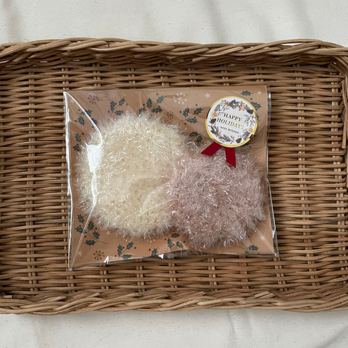 韓国スセミたわし《大小2つセット・カラーお選びいただけます》 スセミ