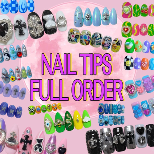 ネイルチップ チップ フルオーダー オーダー ネイルチップオーダー 刀剣乱舞 山姥切国広】 布ばっさー感がどうでも出したくて3Dをご