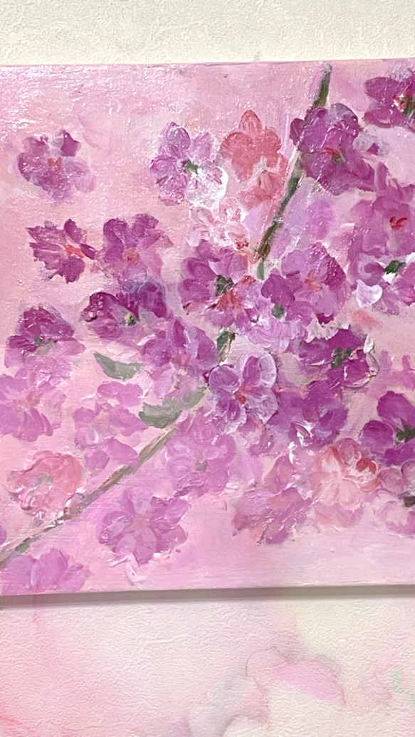 「桜の息吹」原画一点物 4枚目の画像