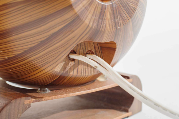 月の響　ムーンコンチェルト　木製球体スピーカー 