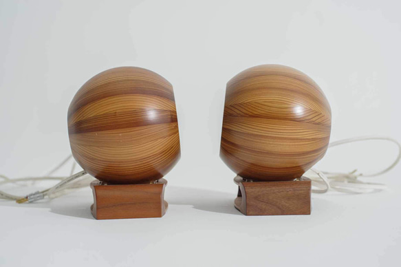 月の響　ムーンコンチェルト　木製球体スピーカー 