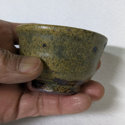 Minoyama Sake cup No.2 美濃山ぐい吞 送料無料 水野雅之作 2枚目の画像