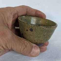 Minoyama Sake cup No.3 美濃山ぐい吞 送料無料 水野雅之作 2枚目の画像