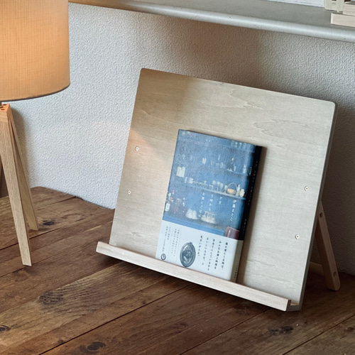 折畳式ブックディスプレイスタンド◇木製◇ブックスタンド◇インテリア