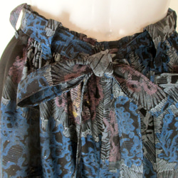 ７６０６　着物で作ったキュロットスカート　＃送料無料 10枚目の画像