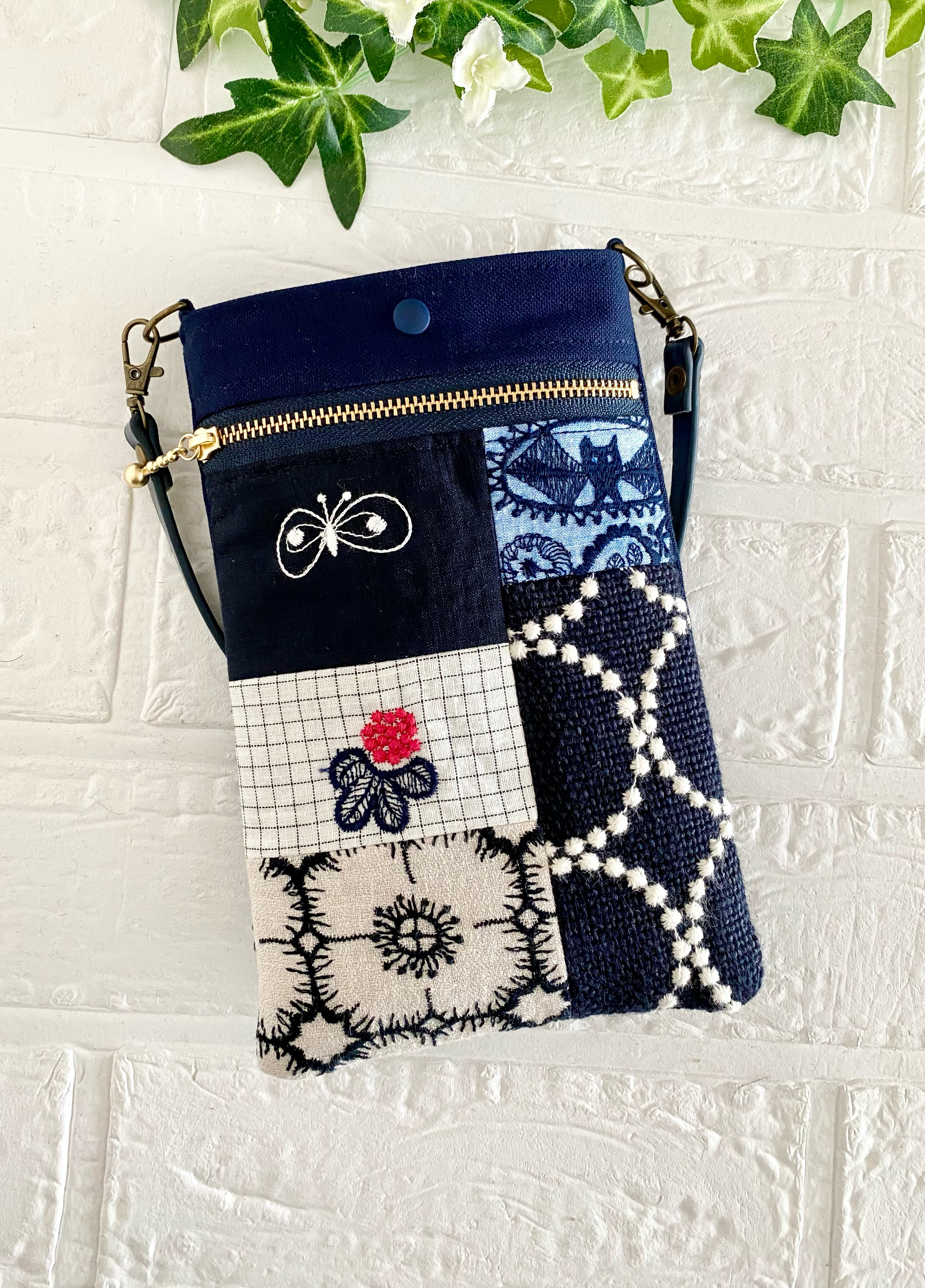 ミナペルホネン スマホショルダー ポーチ スマホポーチ スマホ