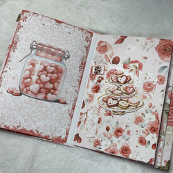 【T26】  バレンタイン チョコレート おすそ分けファイル コラージュ 素材 3枚目の画像