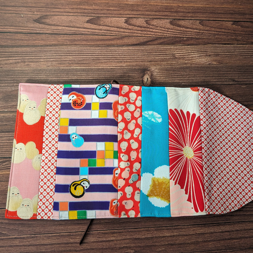 着物リメイク　ブックカバー 参考商品】着物リメイク・ブックカバーB6判 – ひなた工房