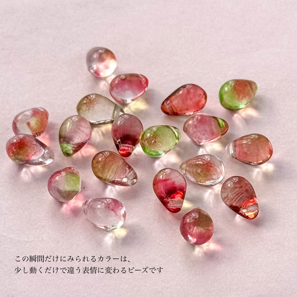 ひと粒の桜イヤリング/ピアス 12枚目の画像